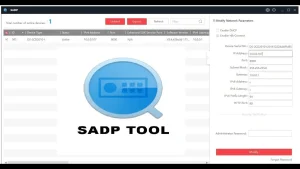 hikvision SADP TOOL
