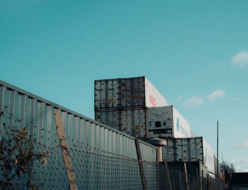 Warehouse Container Surveillance Hikvision Gudang